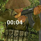 Tears covering with AK47